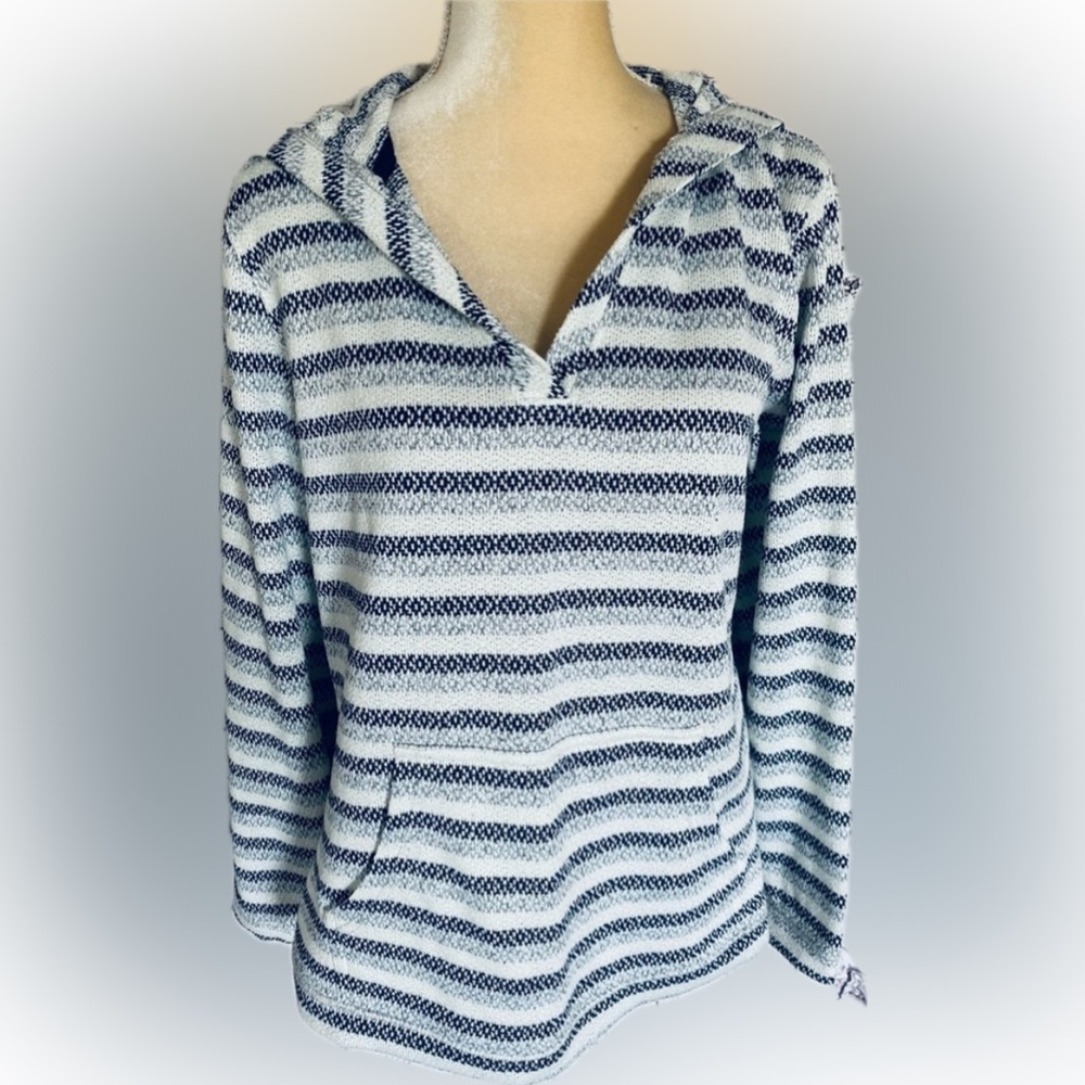 Stillwater Supply Co Women’s Striped Hoodie -Size Extra Large